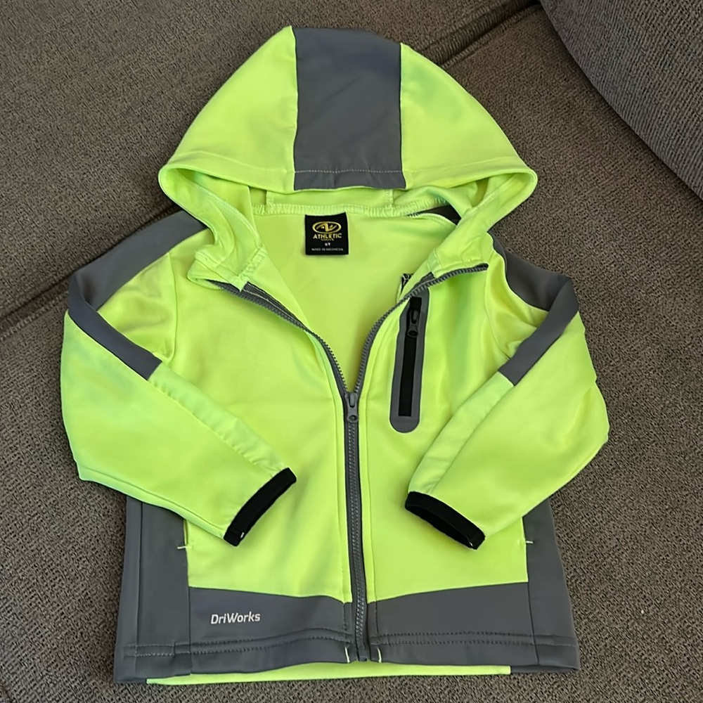 Toddler Boys’ Active Zip Hoodie from Athletic Works Size2T